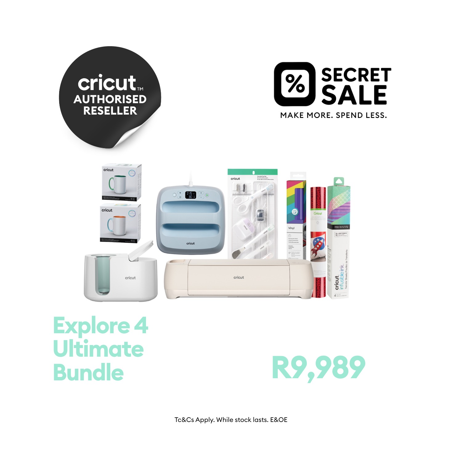 Cricut E4 Ultimate Bundle